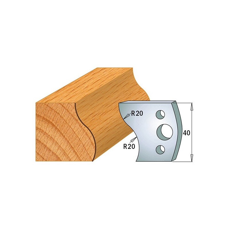 Coltelli sagomati 690.009 Limitatori 691.009